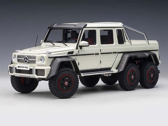 MERCEDES BENZ - G-Klasse G63 AMG V8 6X6 2013 weiß